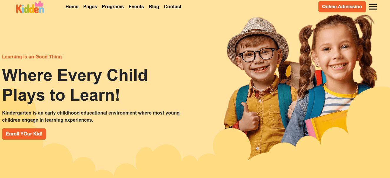 Kidden - Responsive